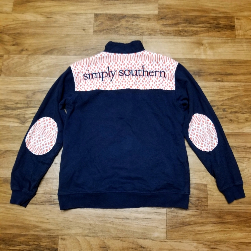 Simply Southern 1/4 zip sweatshirt Sz/S